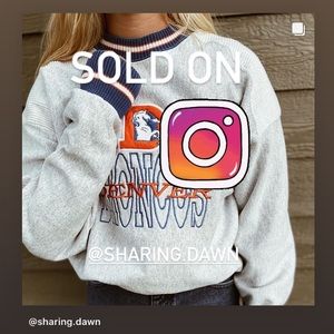 VINTAGE Denver Broncos Crew (nfl)